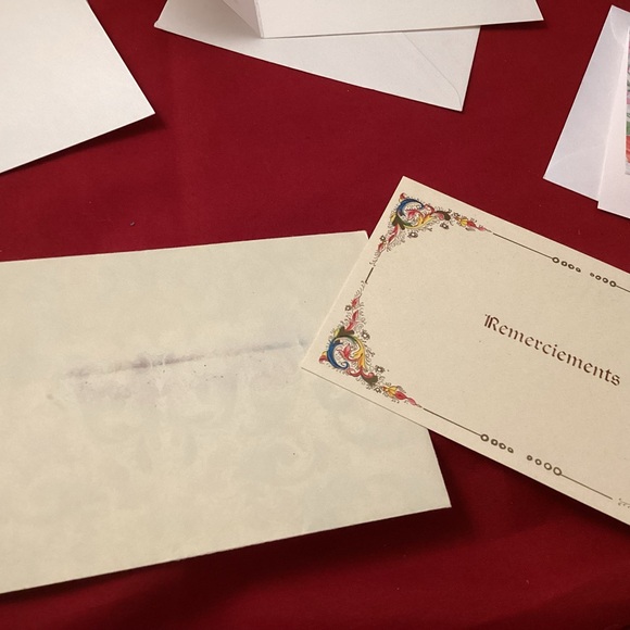 7 Merci (french) greetings card blank various sizes - Picture 4 of 9